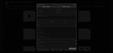 Capture d'écran — Syskat (projet perso)